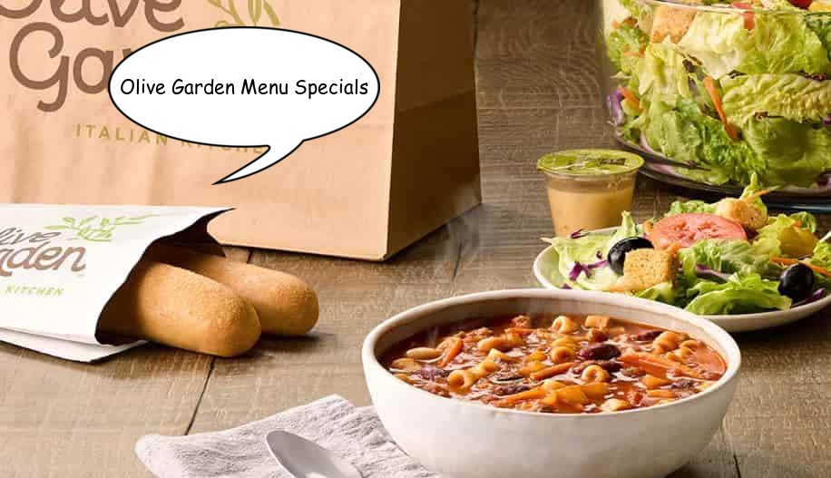 Olive Garden Menu Specials